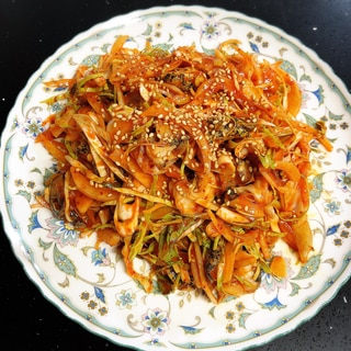韓国料理！つぶ貝の和え物♡~골뱅이무침~